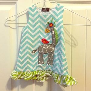 EUC Mud pie Giraffe Dress